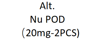 Alt.Nu POD (20MG-2PCS)