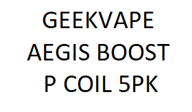 GEEKVAPE AEGIS BOOST P COIL 5PK