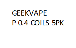 GEEKVAPE P0.4 COILS 5PK