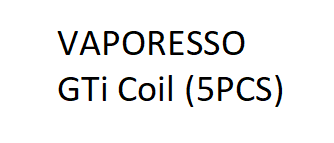 VAPORESSO GTi Coil (5PCS)