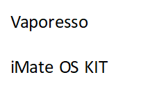Vaporesso iMate OS KIT