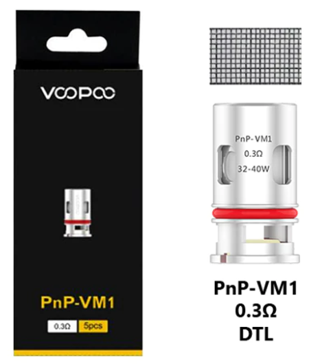 VOOPOO PNP COILS 5PK