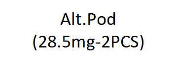Alt.Pod (28.5mg-2PCS)
