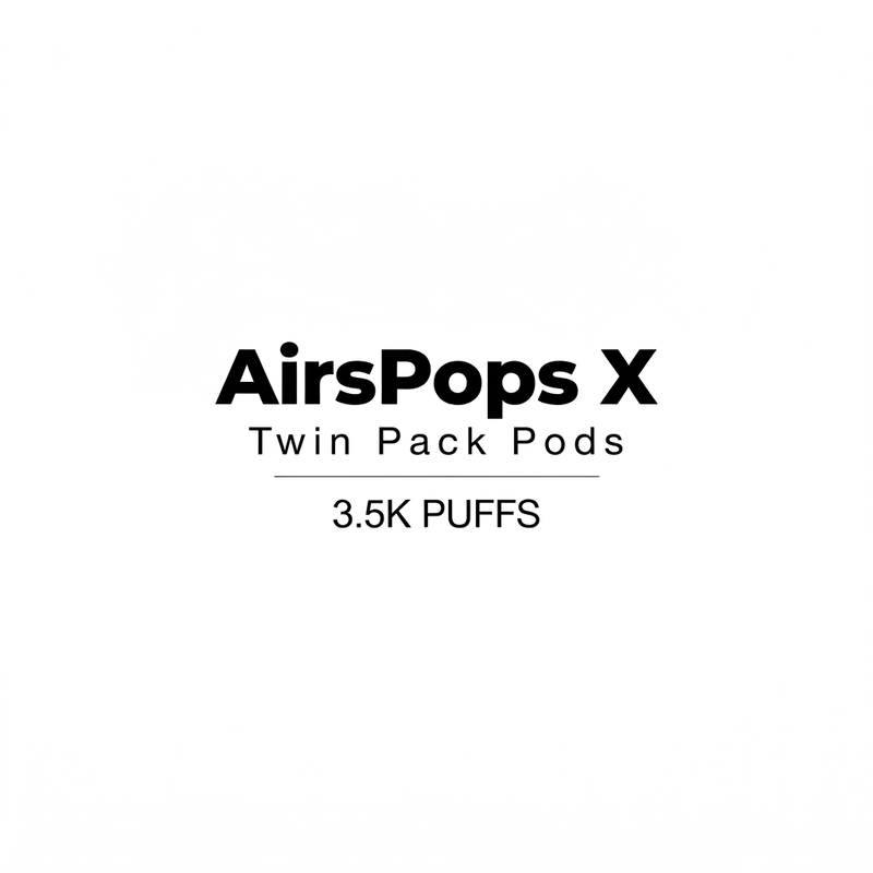 AirsPops X- Pod (Twin Pack Pods)
