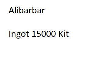 Alibarbar Ingot 15000 Kit
