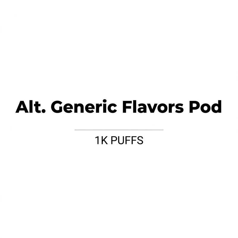 Alt. Generic Flavors Pod (20MG-2PCS)