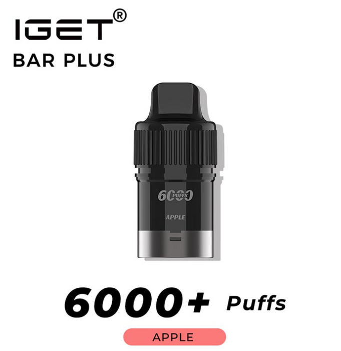 IGET Bar Plus 1.0/2.0 Pods (6K Puffs/20mg)