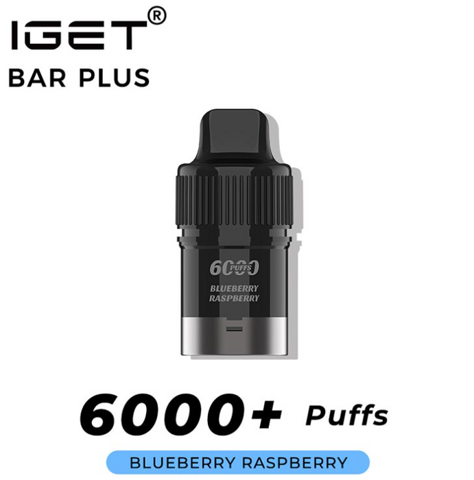 IGET Bar Plus 1.0/2.0 Pods (6K Puffs/20mg)