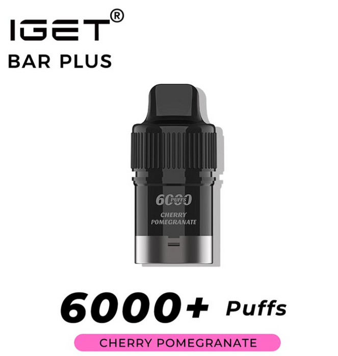 IGET Bar Plus 1.0/2.0 Pods (6K Puffs/20mg)