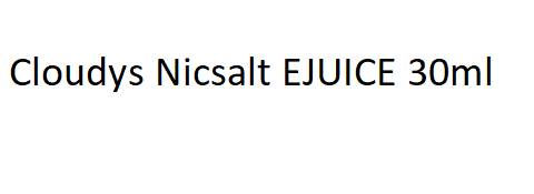 Cloudys Nicsalt EJUICE 30ml