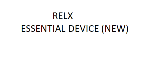 RELX- ESSENTIAL DEVICE (NEW)