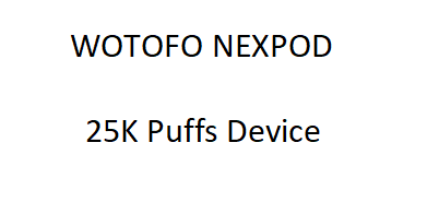 WOTOFO NEXPOD 25K Puffs Device