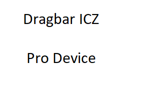 Dragbar ICZ   Pro Device