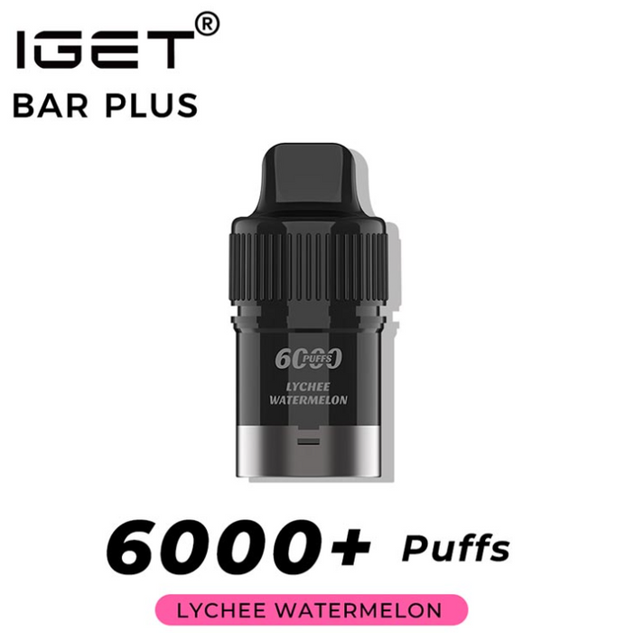 IGET Bar Plus 1.0/2.0 Pods (6K Puffs/20mg)