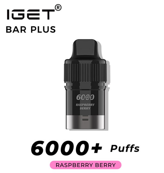 IGET Bar Plus 1.0/2.0 Pods (6K Puffs/20mg)