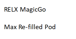 RELX MagicGo Max Re-filled Pod