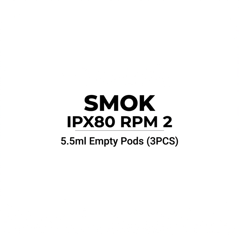 SMOK IPX80 RPM 2 Empty Pod-5.5ml (3PCS)