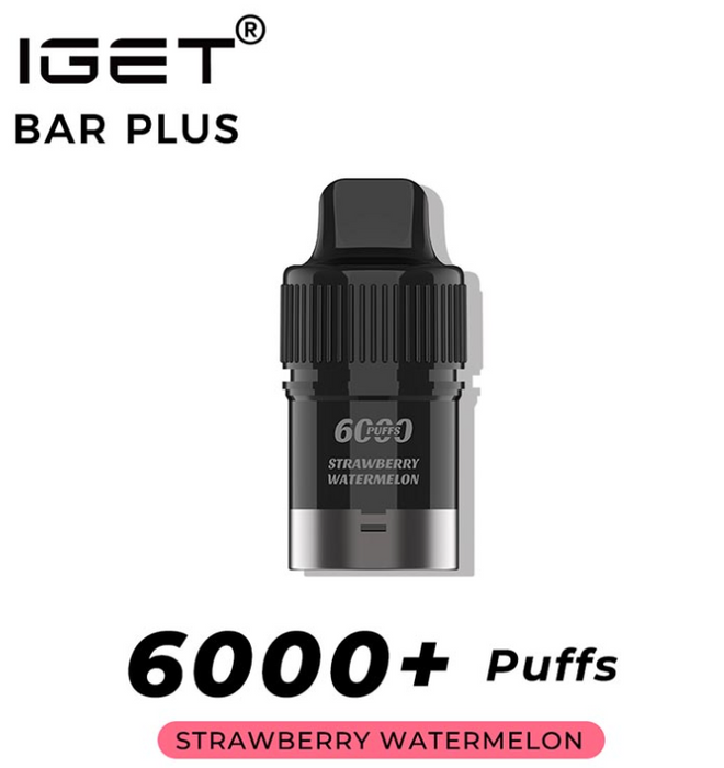 IGET Bar Plus 1.0/2.0 Pods (6K Puffs/20mg)