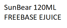 SunBear 120ML  FREEBASE EJUICE