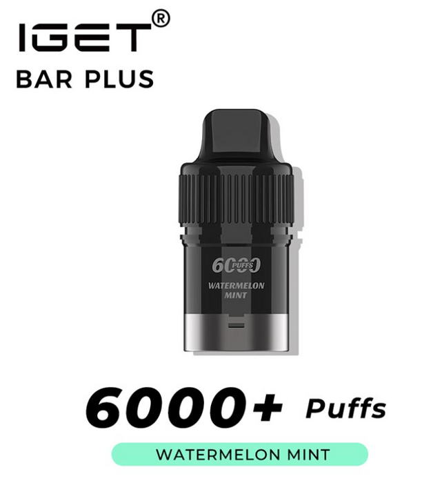 IGET Bar Plus 1.0/2.0 Pods (6K Puffs/20mg)